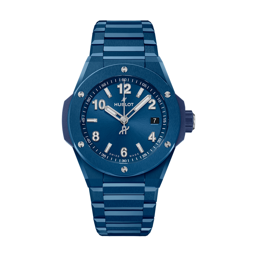 Hublot Big Bang Integrated Time Only Blue Ceramic 38MM