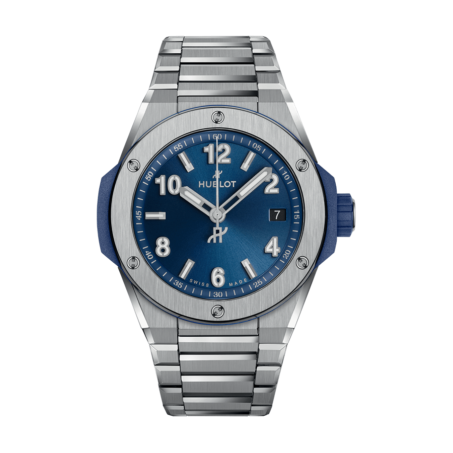 Hublot Big Bang Integrated Time Only Titanium Blue 38MM