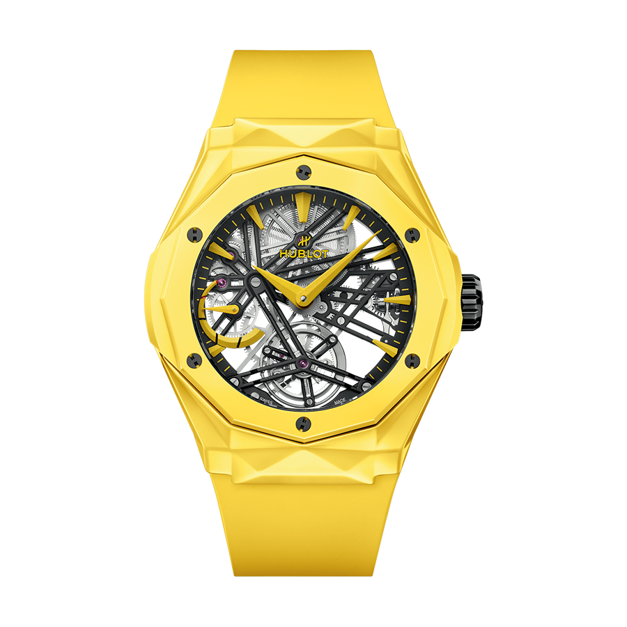 Hublot Classic Fusion Tourbillon Orlinski Yellow Magic 45MM