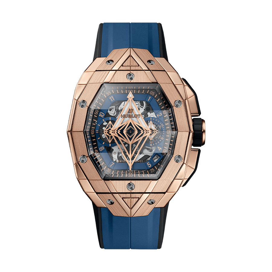 Hublot Spirit of Big Bang Sang Bleu King Gold Blue