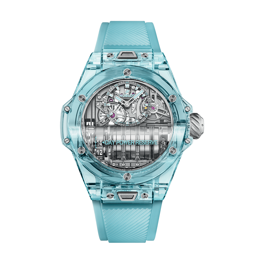 Hublot Big Bang MP-11 Power Reserve 14 Days Water Blue Sapphire 45MM