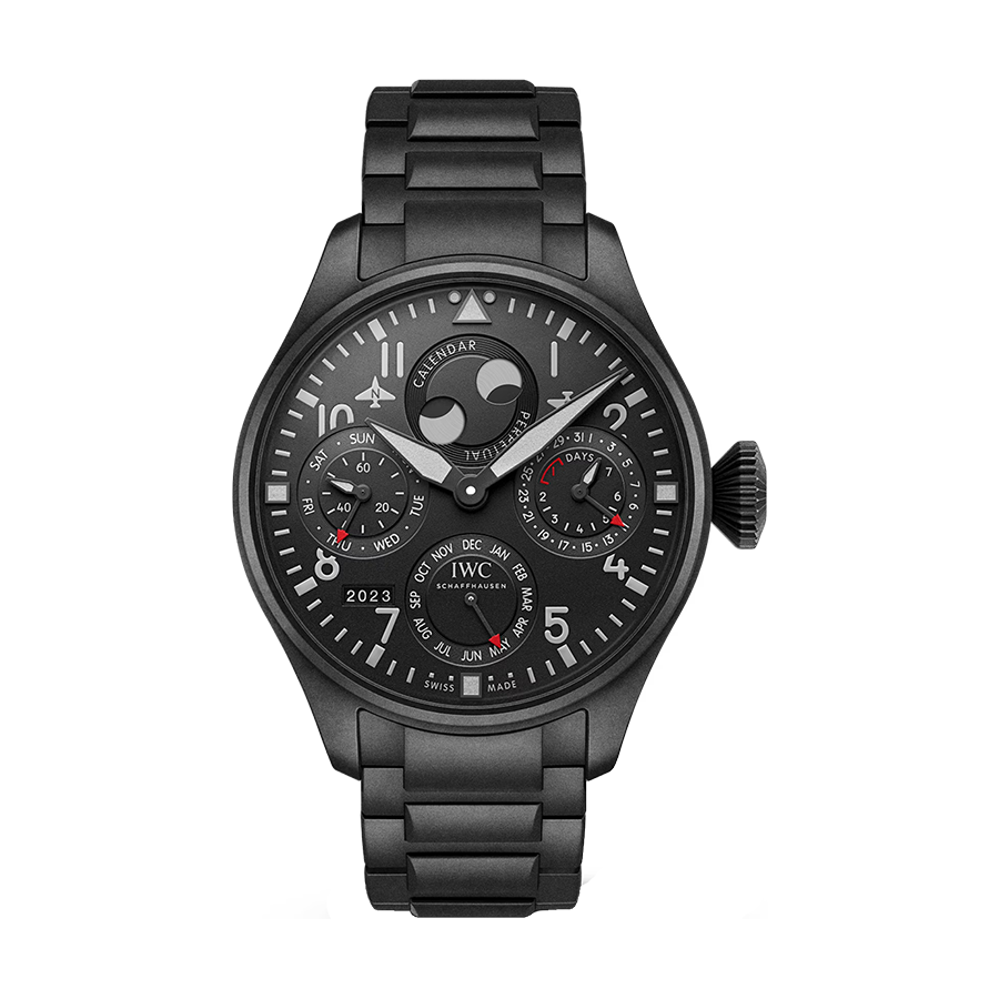 IWC Pilot's Watch Big Pilot's Perpetual Calendar TOP GUN Ceratanium