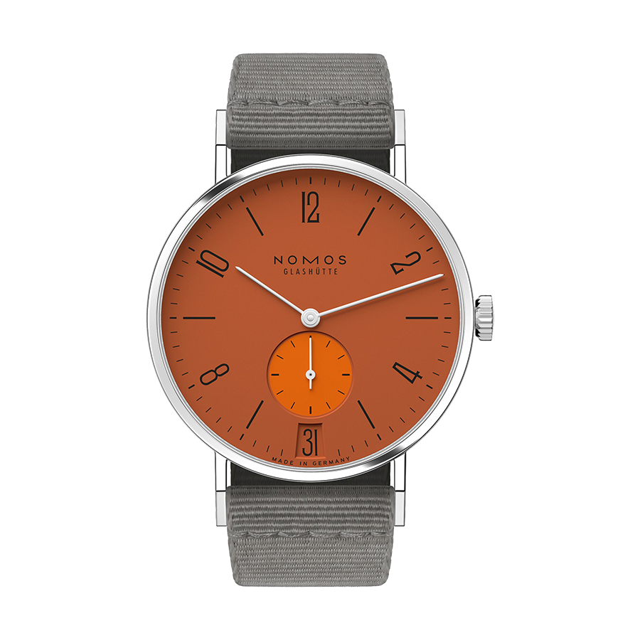 Nomos Tangente Tangente 38 date Poporange