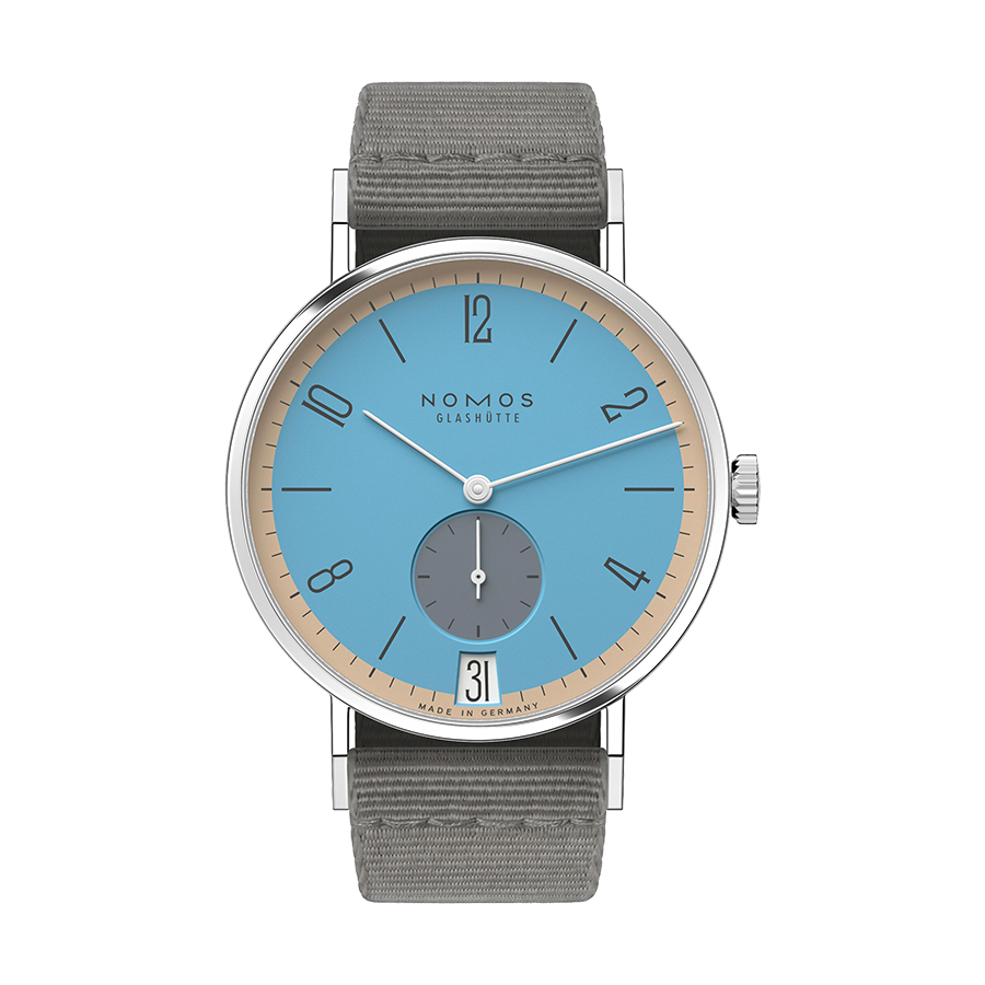 Nomos Tangente Tangente 38 date Delfin