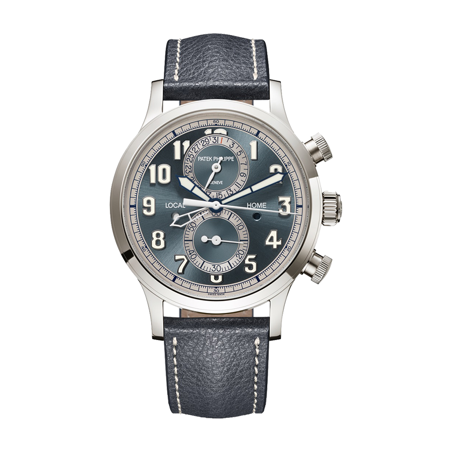 Patek Philippe Complications 5924G Calatrava Pilot Travel Time Chronograph